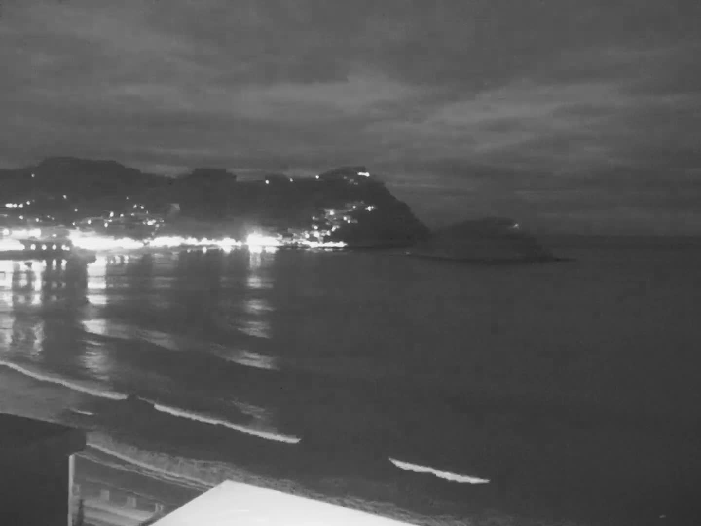 San Sebastian, Playa La Concha Beach Live Cam - Gipuzkoa, Basque, Spain