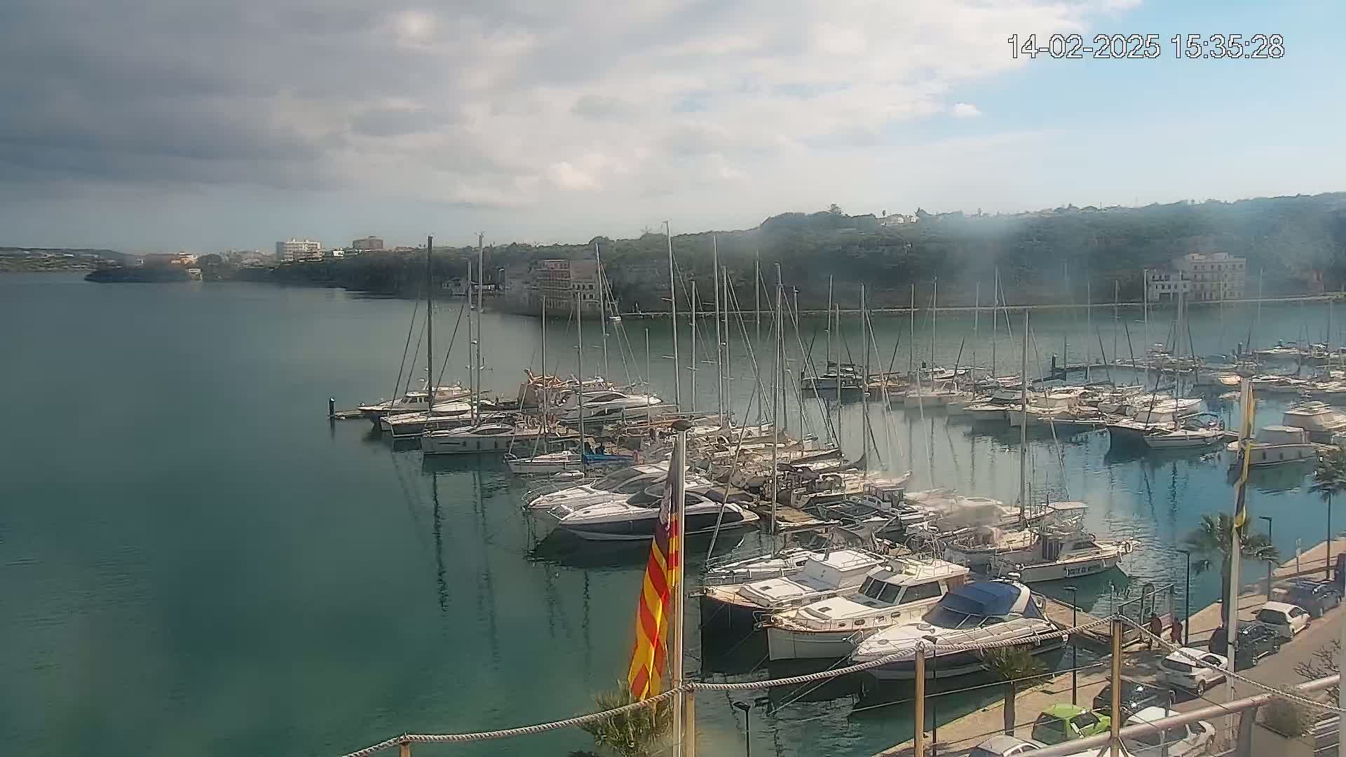 Puerto de Mahón  (Port of Mahon) Live Cam - Menorca ,Balearic Islands, Spain
