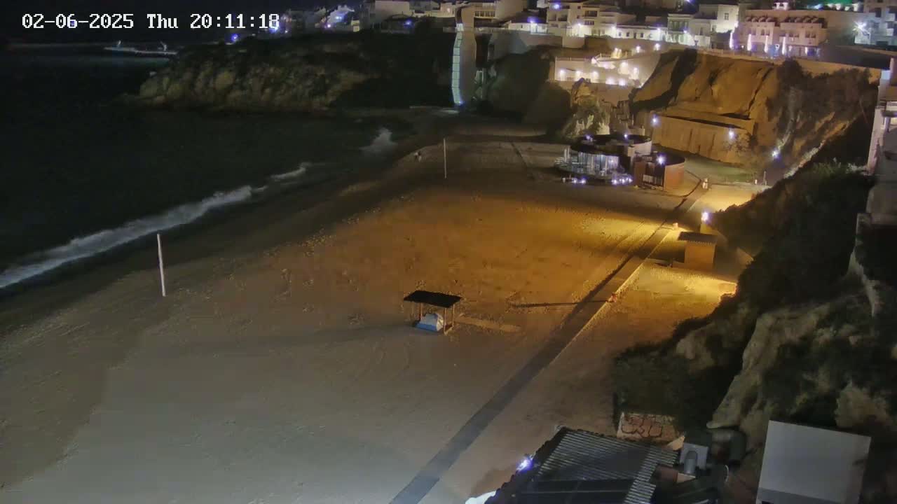 Playas de Albufeira Beach Live Cam - Faro, Algarve, Portugal