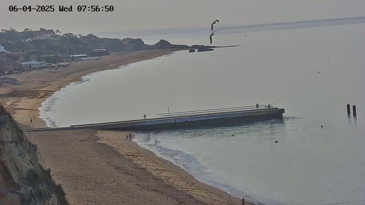 Playas de Albufeira Beach Live Cam - Faro, Algarve, Portugal