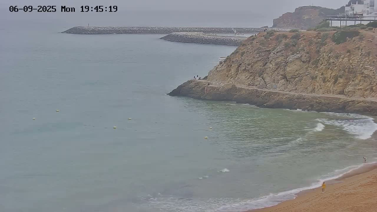 Playas de Albufeira Beach Live Cam - Faro, Algarve, Portugal