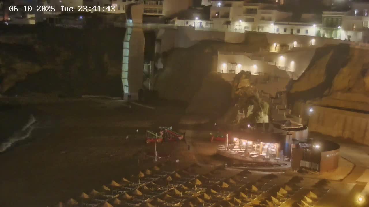 Playas de Albufeira Beach Live Cam - Faro, Algarve, Portugal
