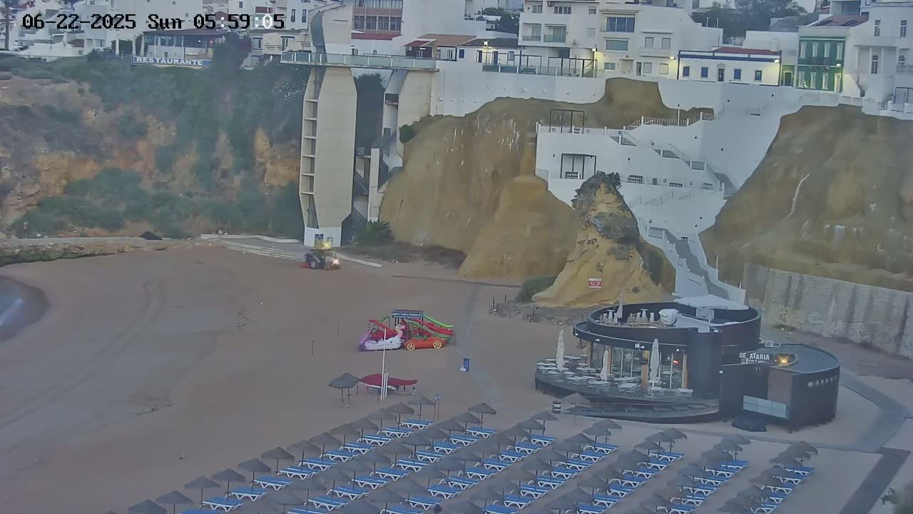 Playas de Albufeira Beach Live Cam - Faro, Algarve, Portugal
