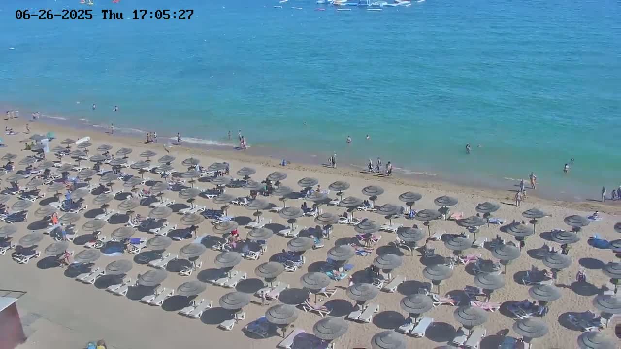Playas de Albufeira Beach Live Cam - Faro, Algarve, Portugal
