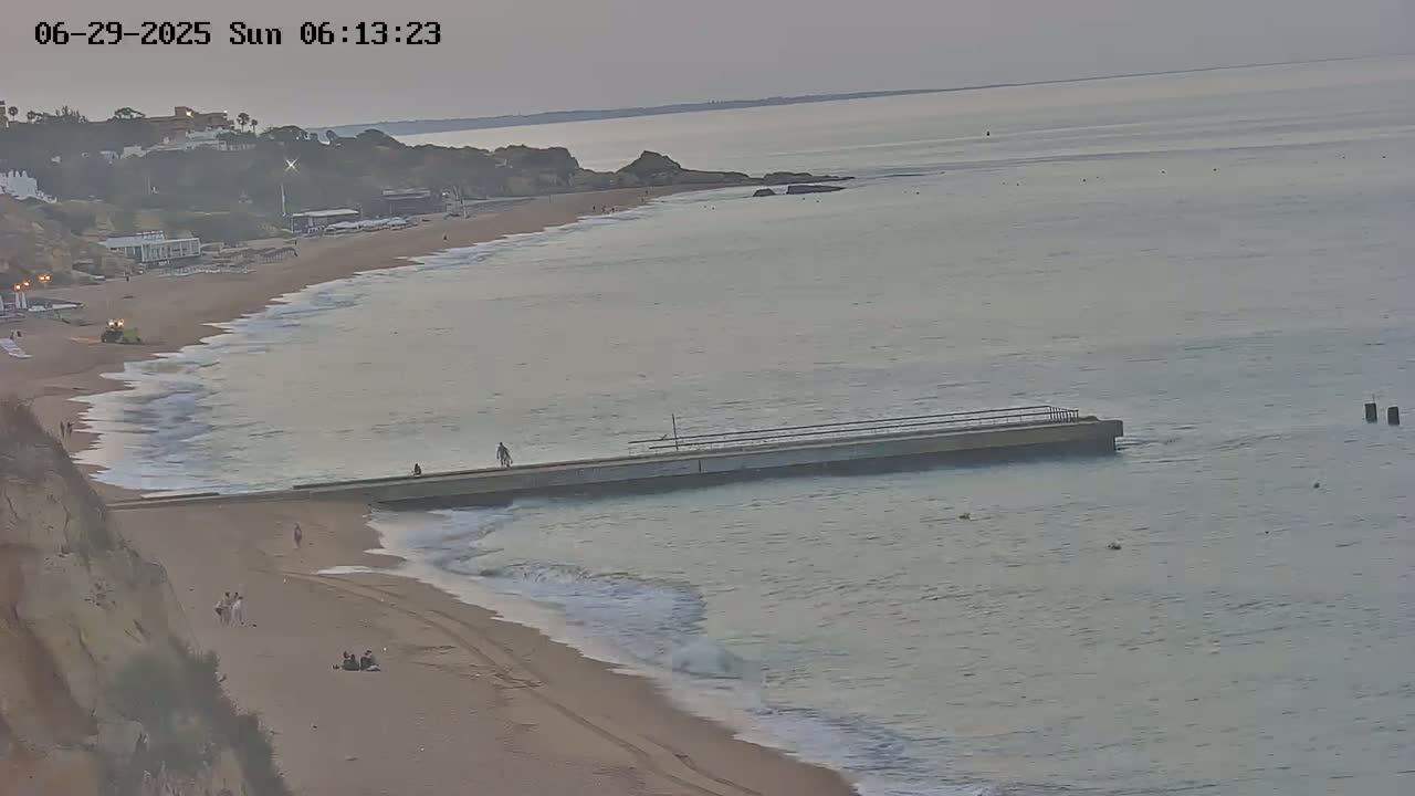 Playas de Albufeira Beach Live Cam - Faro, Algarve, Portugal