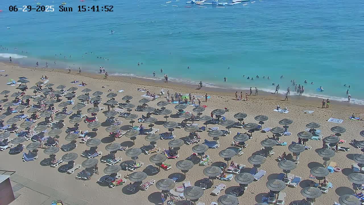 Playas de Albufeira Beach Live Cam - Faro, Algarve, Portugal