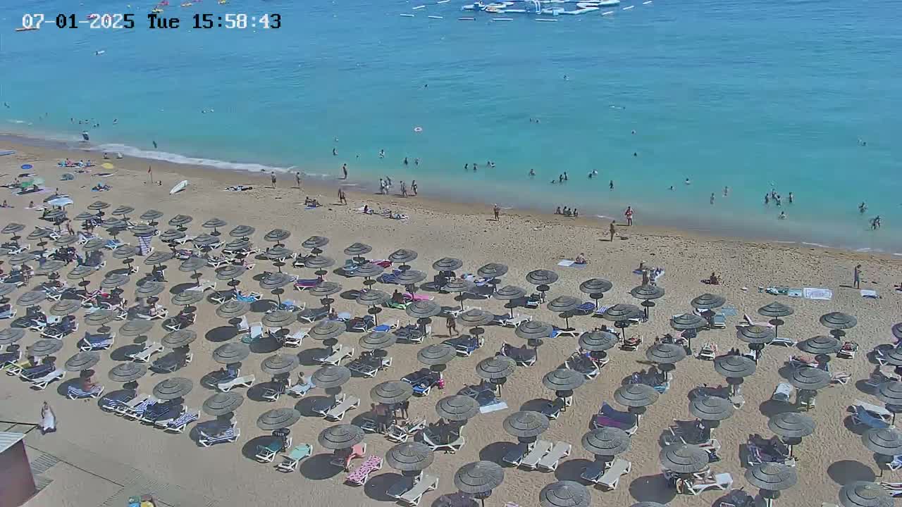 Playas de Albufeira Beach Live Cam - Faro, Algarve, Portugal