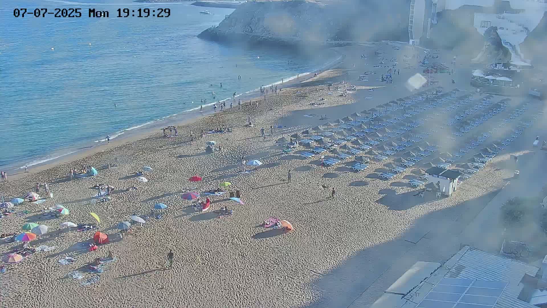 Playas de Albufeira Beach Live Cam - Faro, Algarve, Portugal