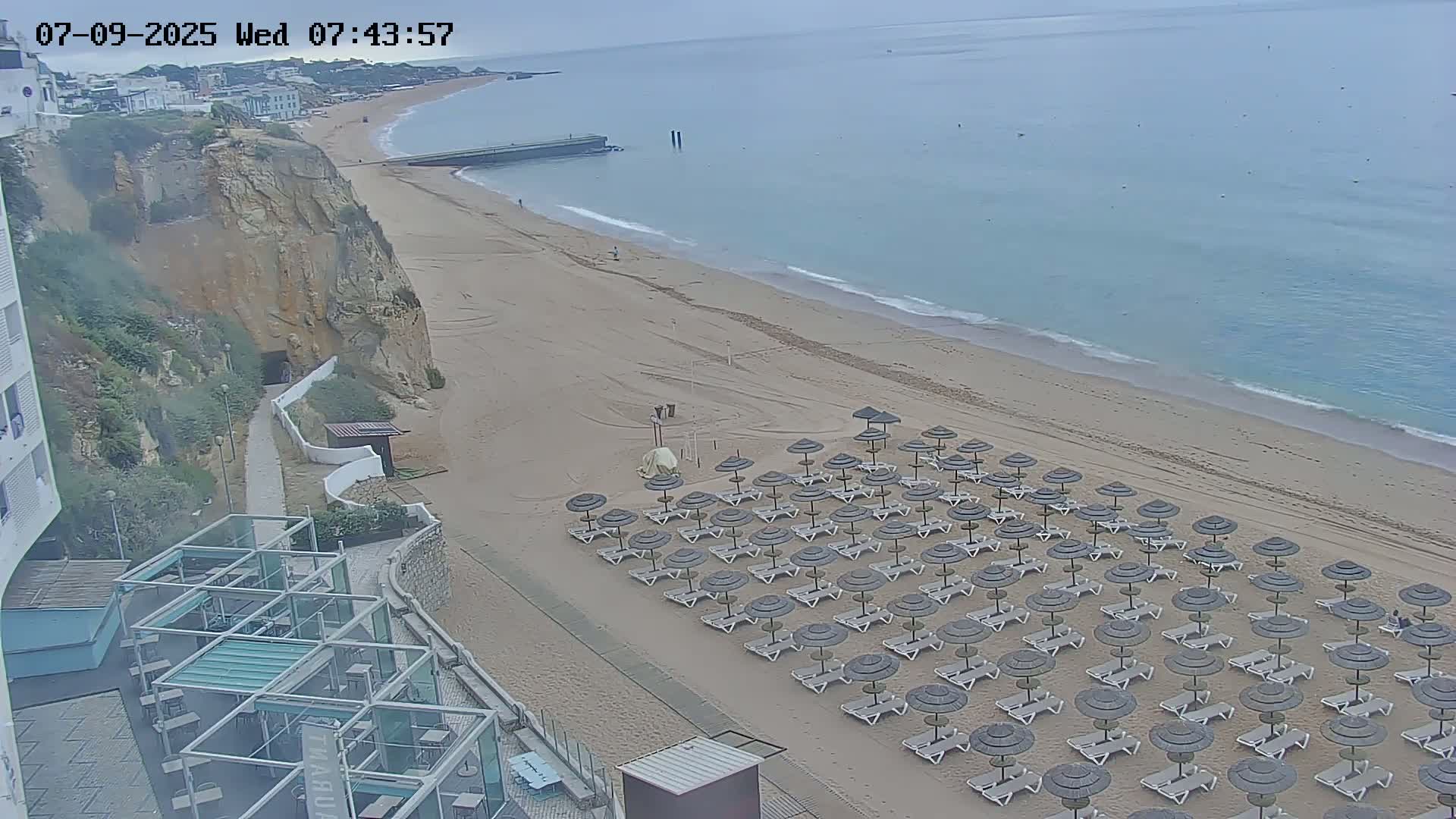 Playas de Albufeira Beach Live Cam - Faro, Algarve, Portugal