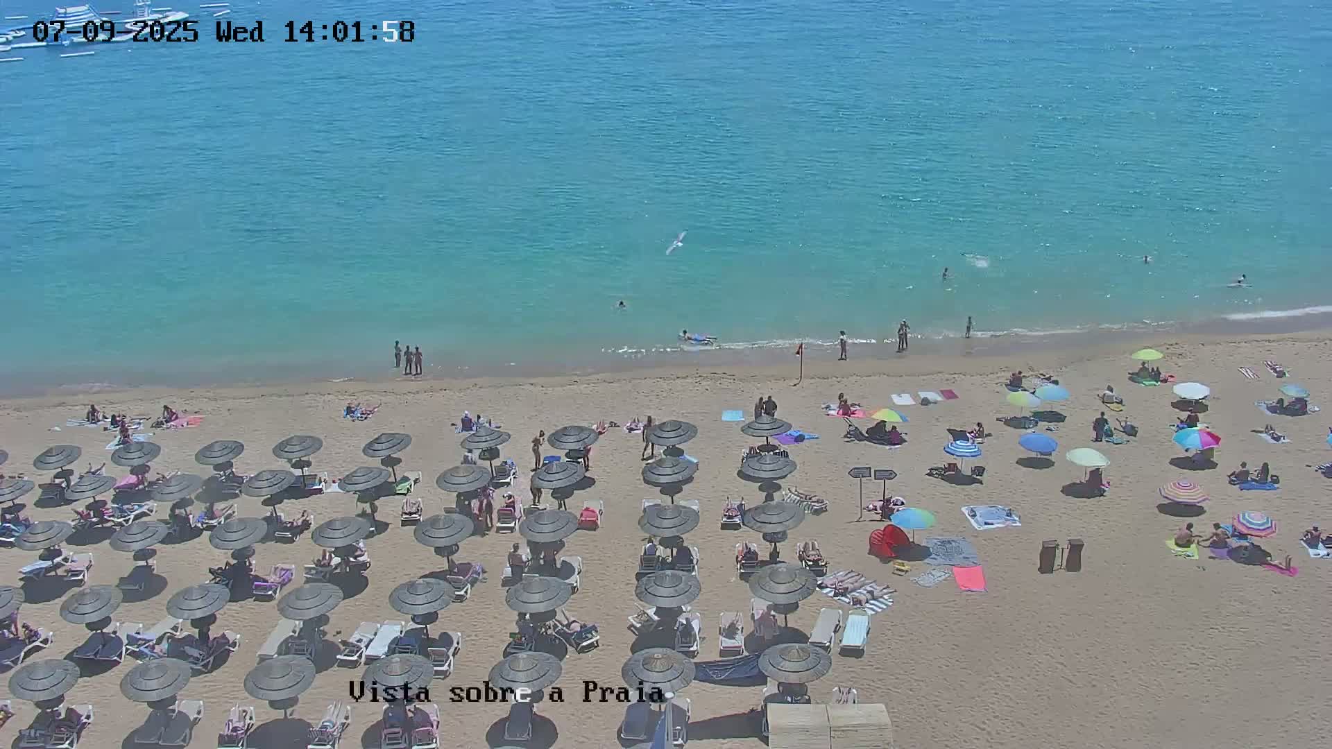 Playas de Albufeira Beach Live Cam - Faro, Algarve, Portugal