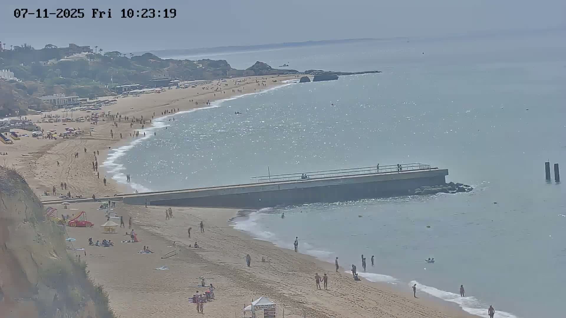 Playas de Albufeira Beach Live Cam - Faro, Algarve, Portugal