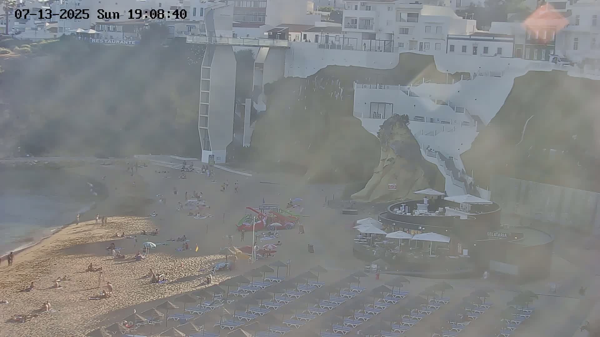 Playas de Albufeira Beach Live Cam - Faro, Algarve, Portugal
