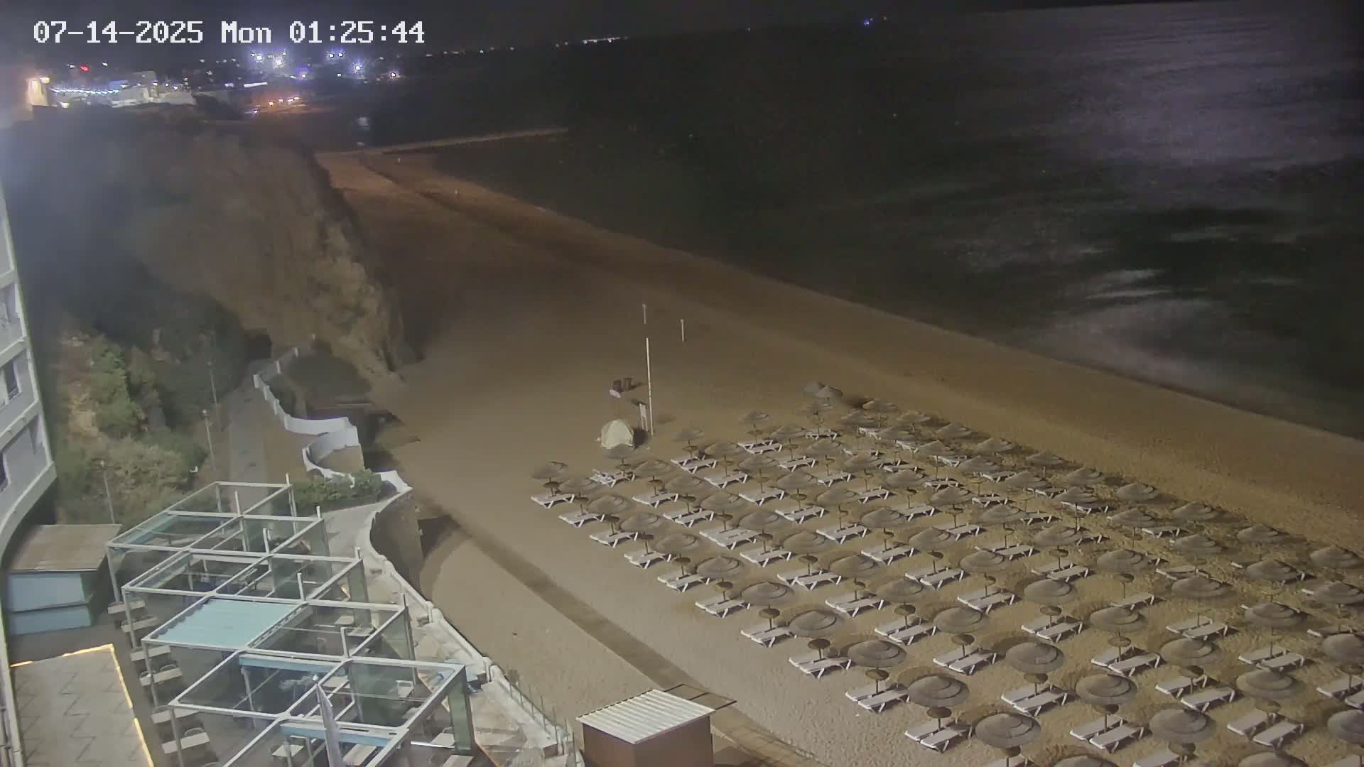 Playas de Albufeira Beach Live Cam - Faro, Algarve, Portugal