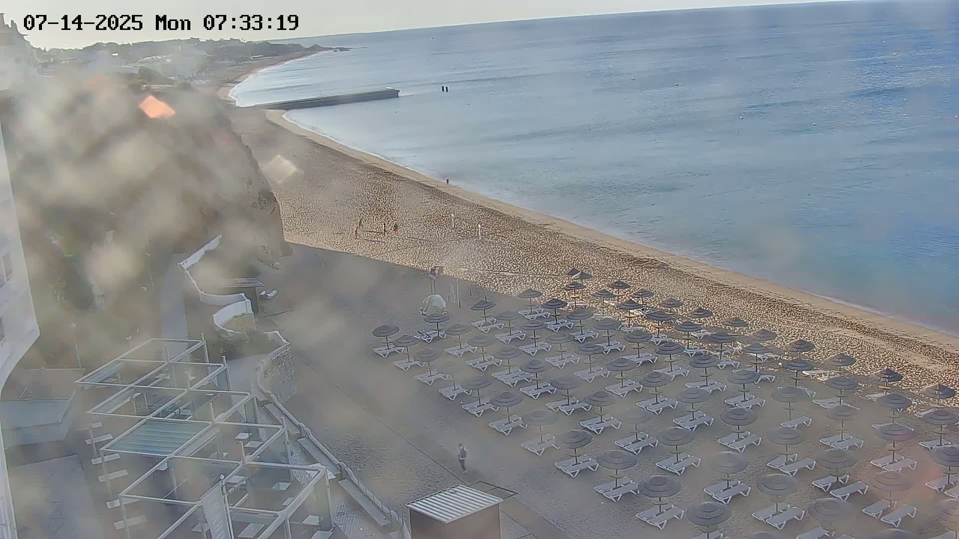 Playas de Albufeira Beach Live Cam - Faro, Algarve, Portugal