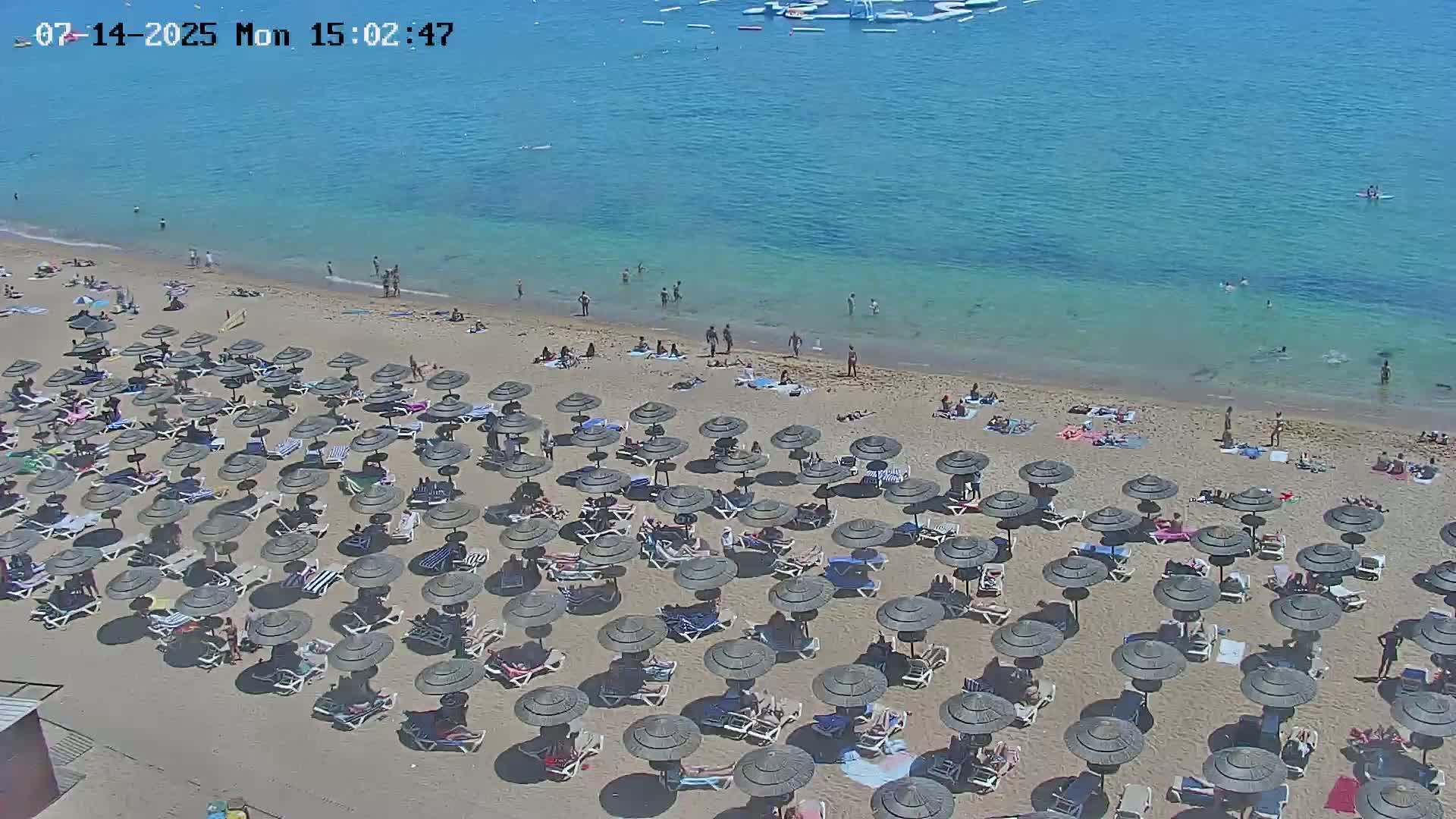 Playas de Albufeira Beach Live Cam - Faro, Algarve, Portugal