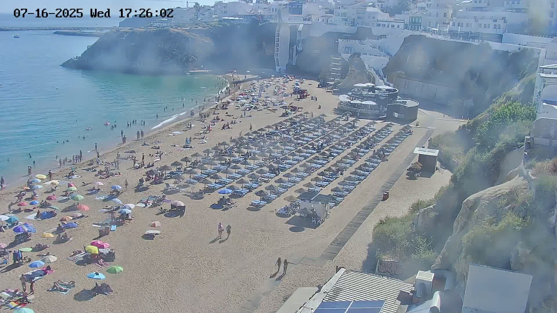 Playas de Albufeira Beach Live Cam - Faro, Algarve, Portugal