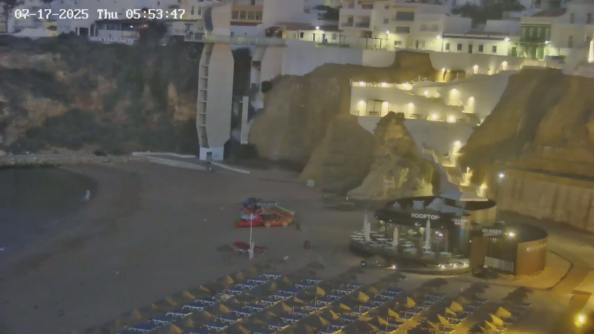 Playas de Albufeira Beach Live Cam - Faro, Algarve, Portugal