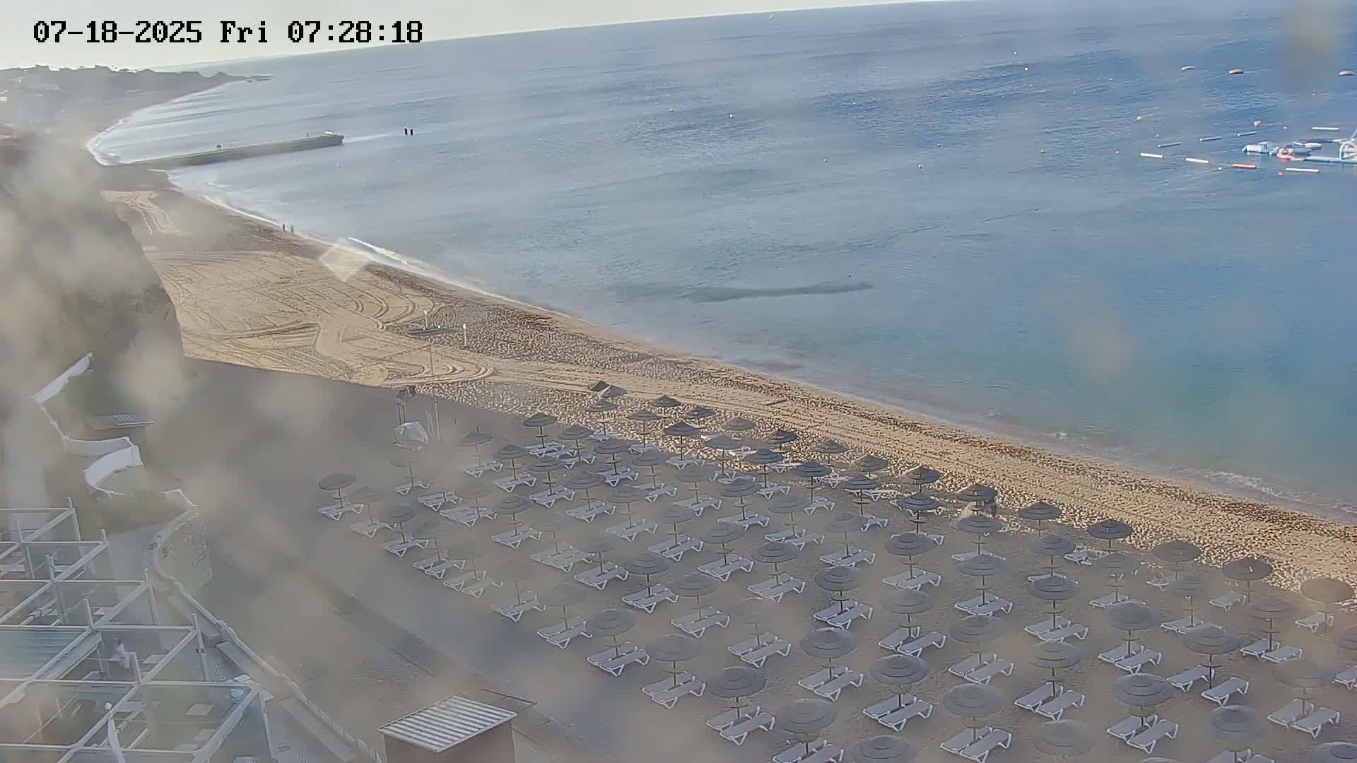 Playas de Albufeira Beach Live Cam - Faro, Algarve, Portugal