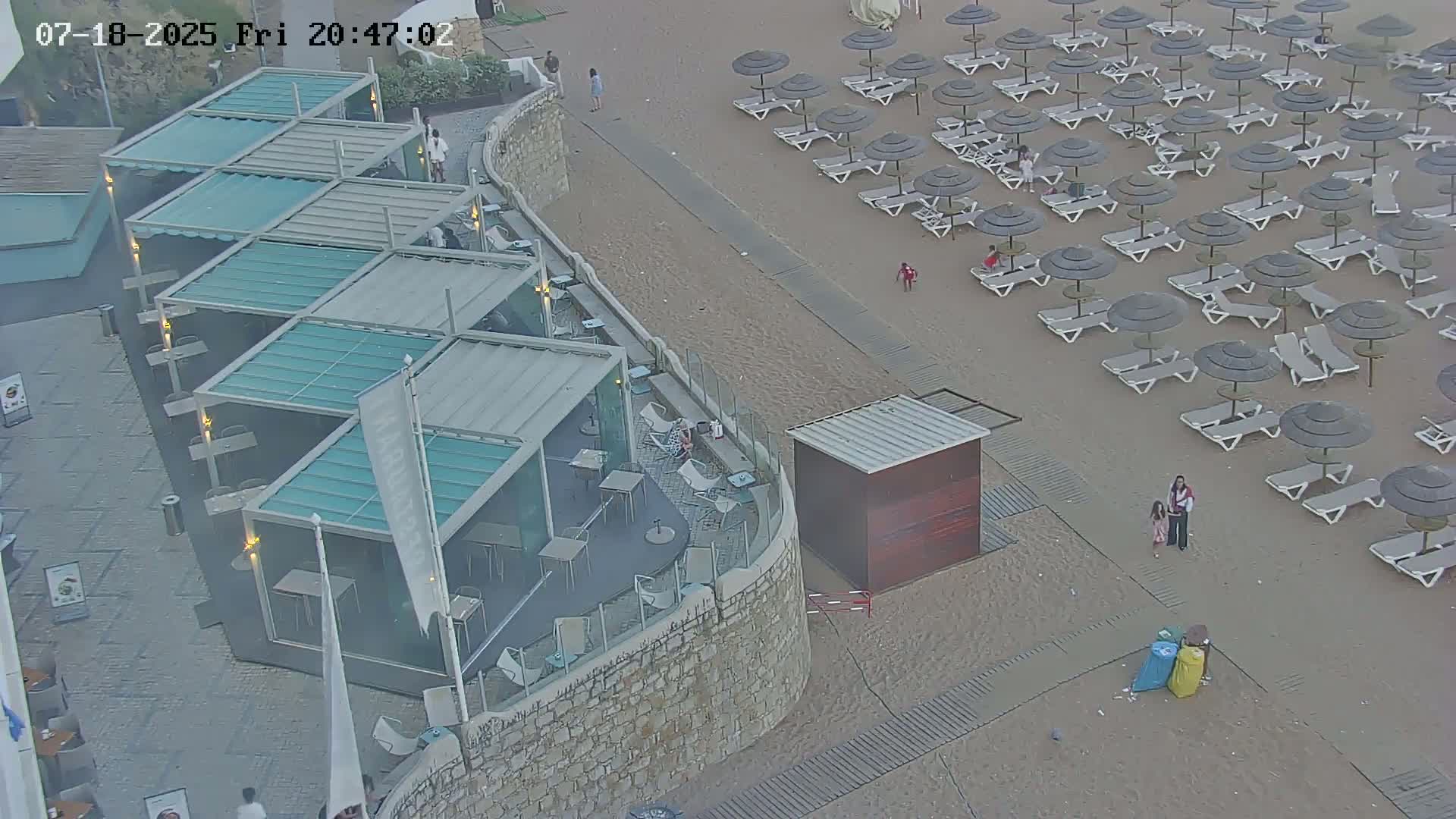 Playas de Albufeira Beach Live Cam - Faro, Algarve, Portugal