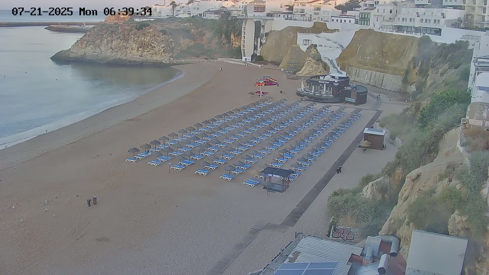 Playas de Albufeira Beach Live Cam - Faro, Algarve, Portugal