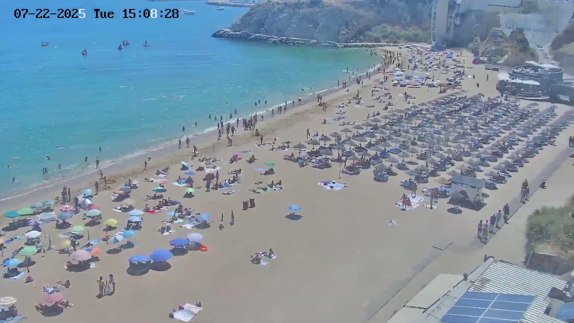 Playas de Albufeira Beach Live Cam - Faro, Algarve, Portugal