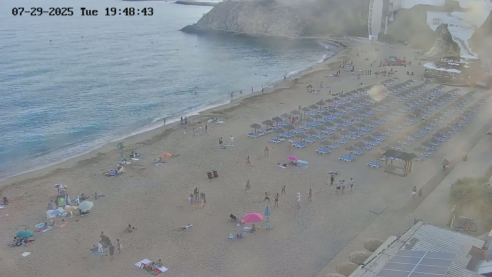 Playas de Albufeira Beach Live Cam - Faro, Algarve, Portugal