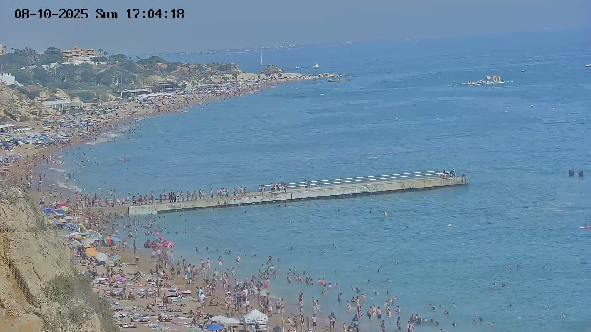 Playas de Albufeira Beach Live Cam - Faro, Algarve, Portugal