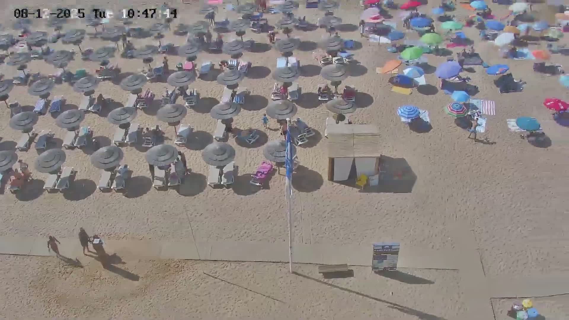 Playas de Albufeira Beach Live Cam - Faro, Algarve, Portugal