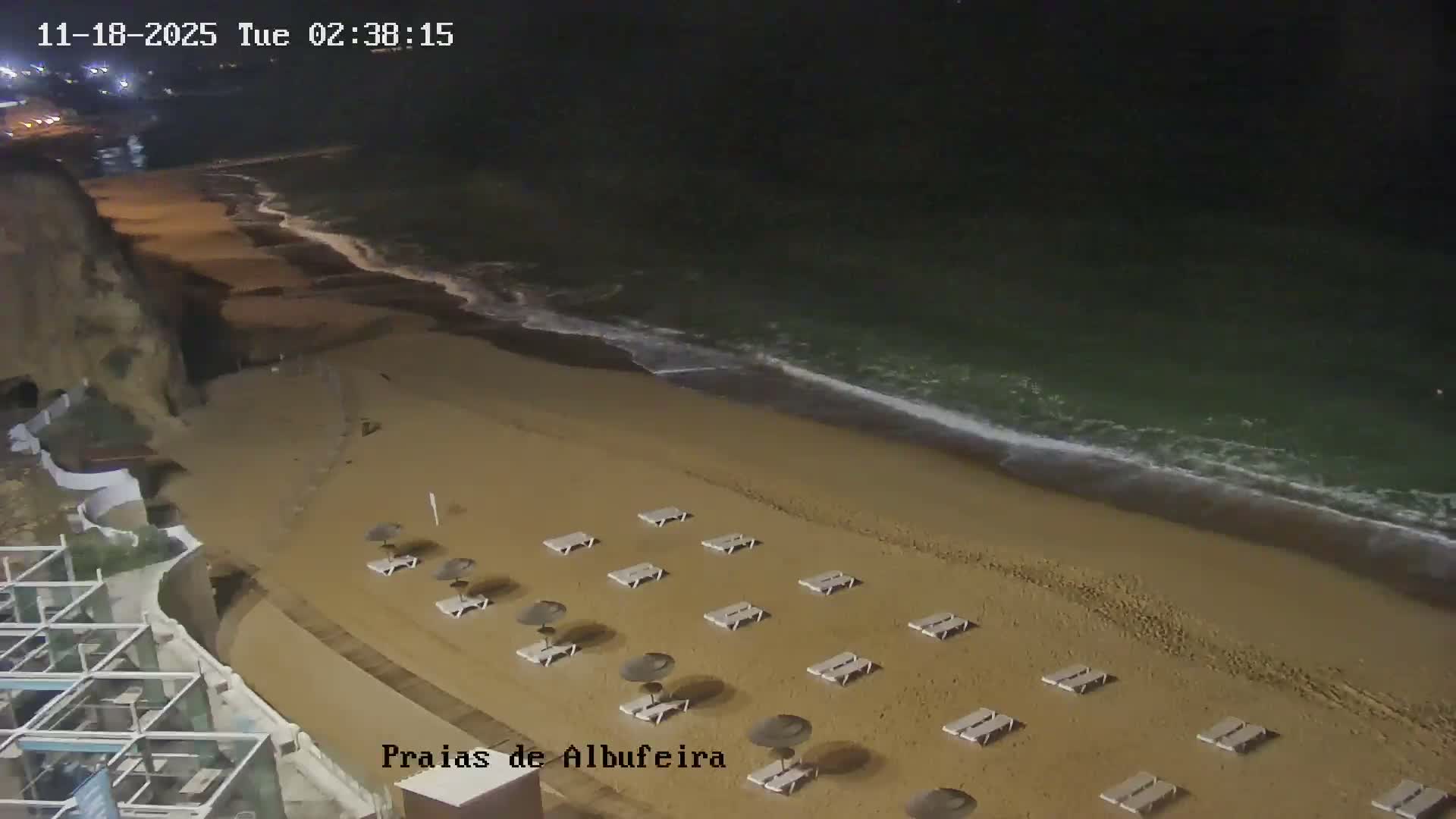 Playas de Albufeira Beach Live Cam - Faro, Algarve, Portugal