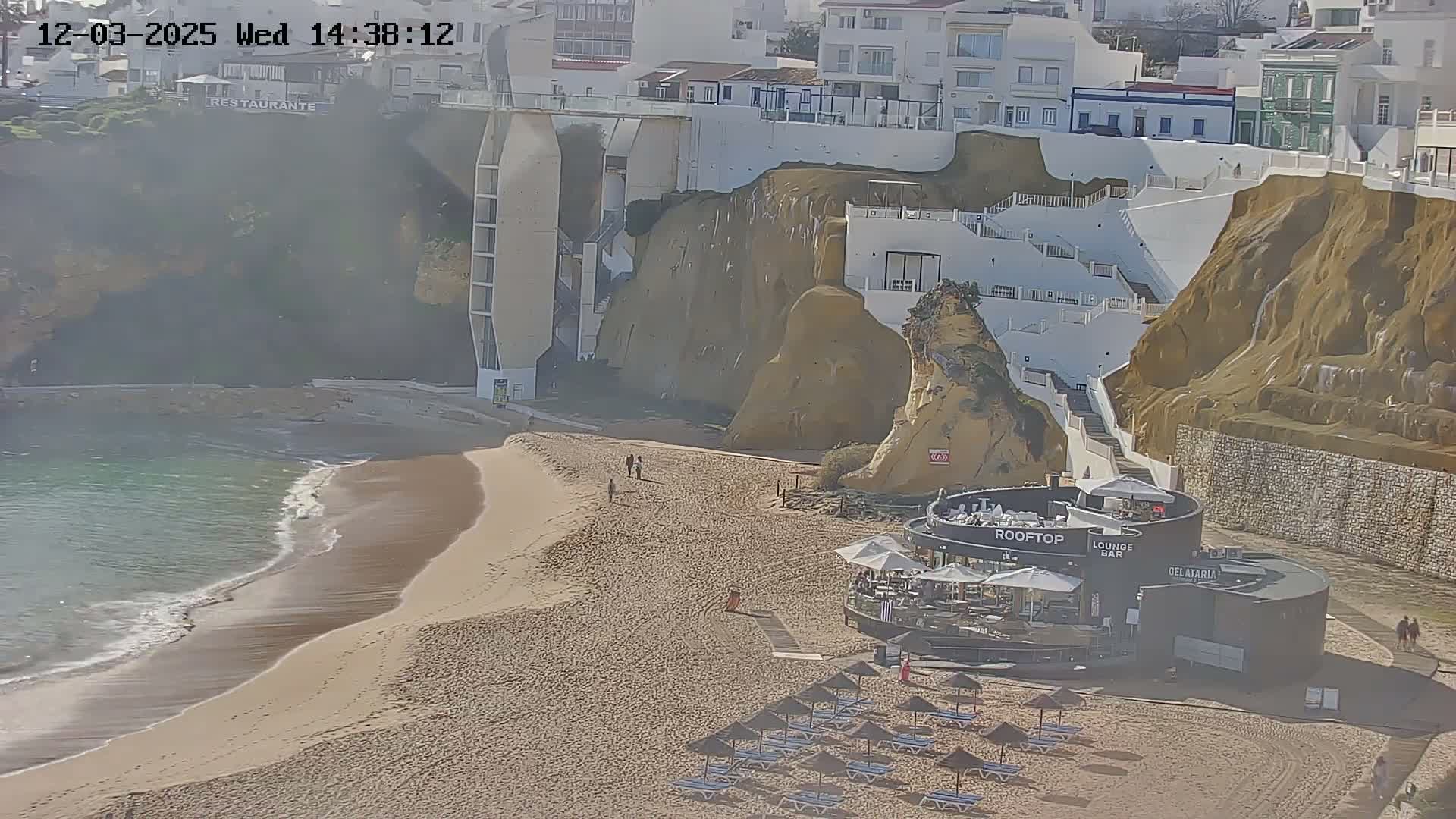 Playas de Albufeira Beach Live Cam - Faro, Algarve, Portugal