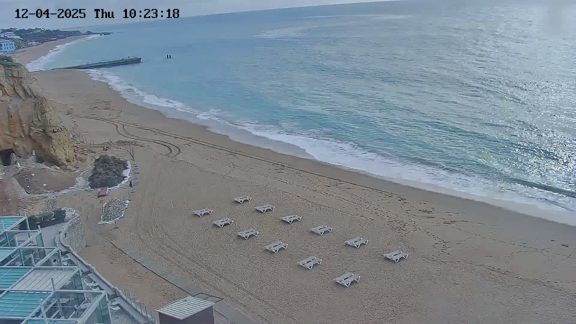 Playas de Albufeira Beach Live Cam - Faro, Algarve, Portugal