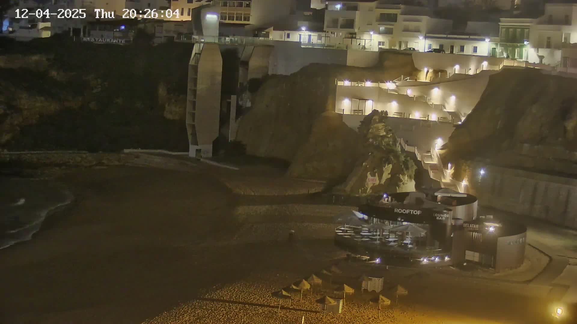 Playas de Albufeira Beach Live Cam - Faro, Algarve, Portugal