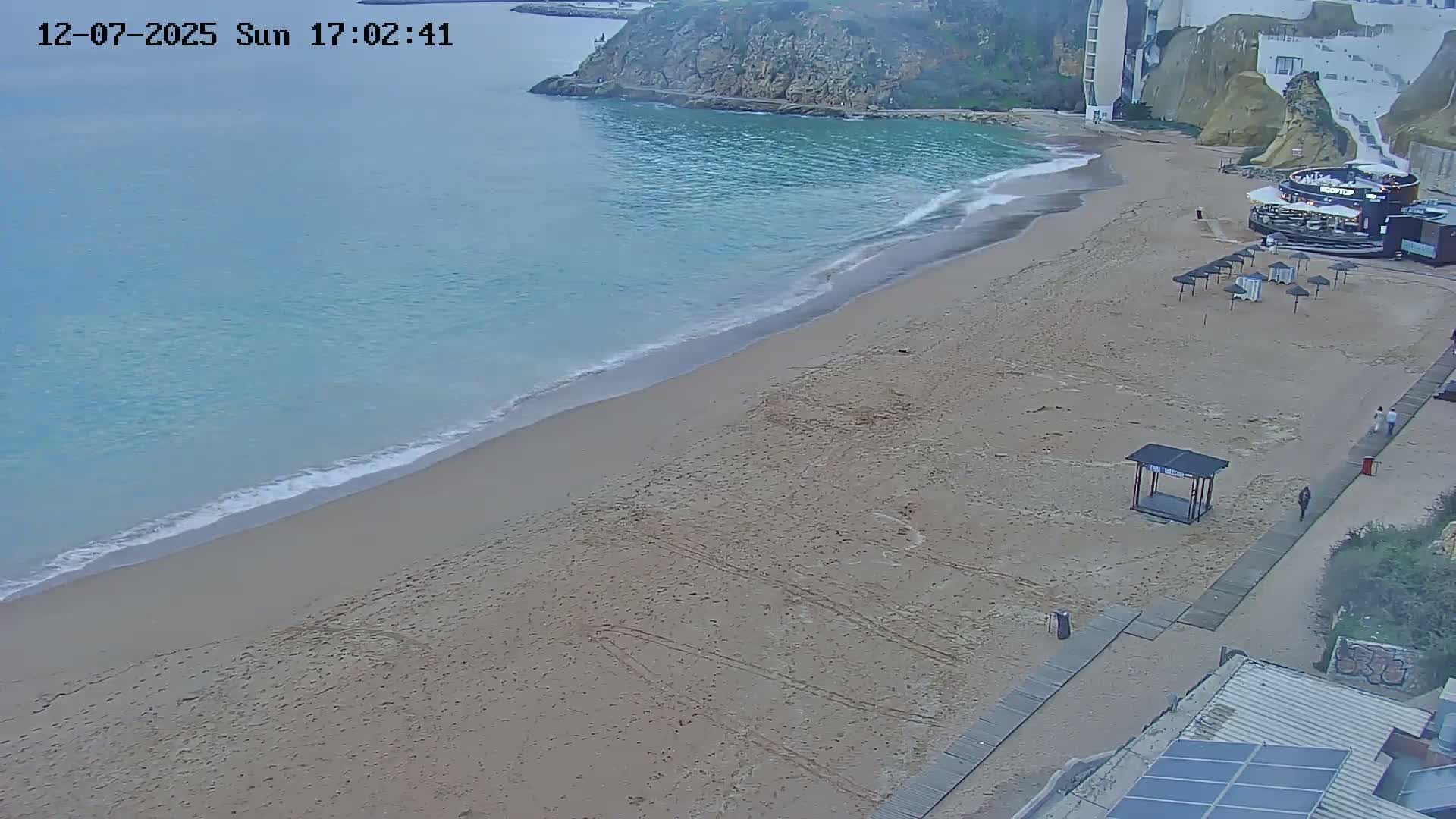 Playas de Albufeira Beach Live Cam - Faro, Algarve, Portugal