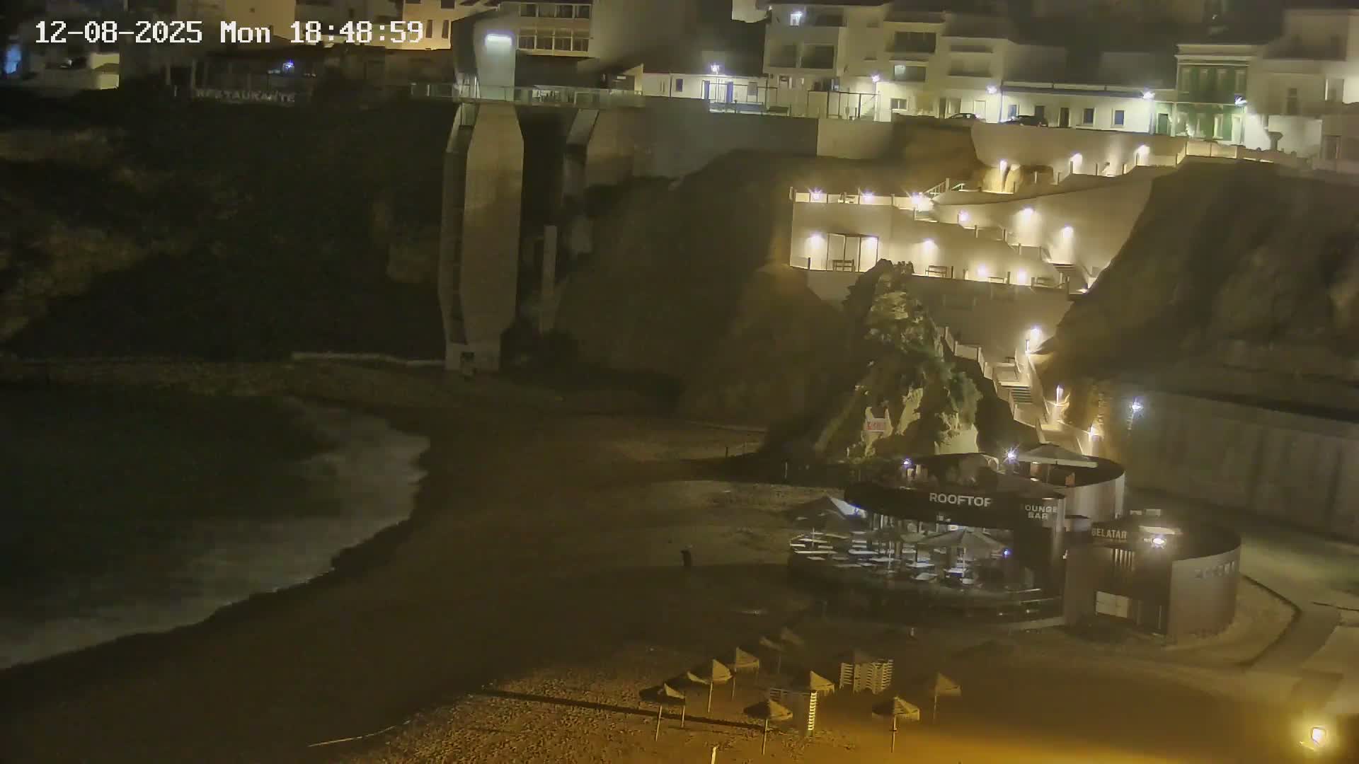 Playas de Albufeira Beach Live Cam - Faro, Algarve, Portugal