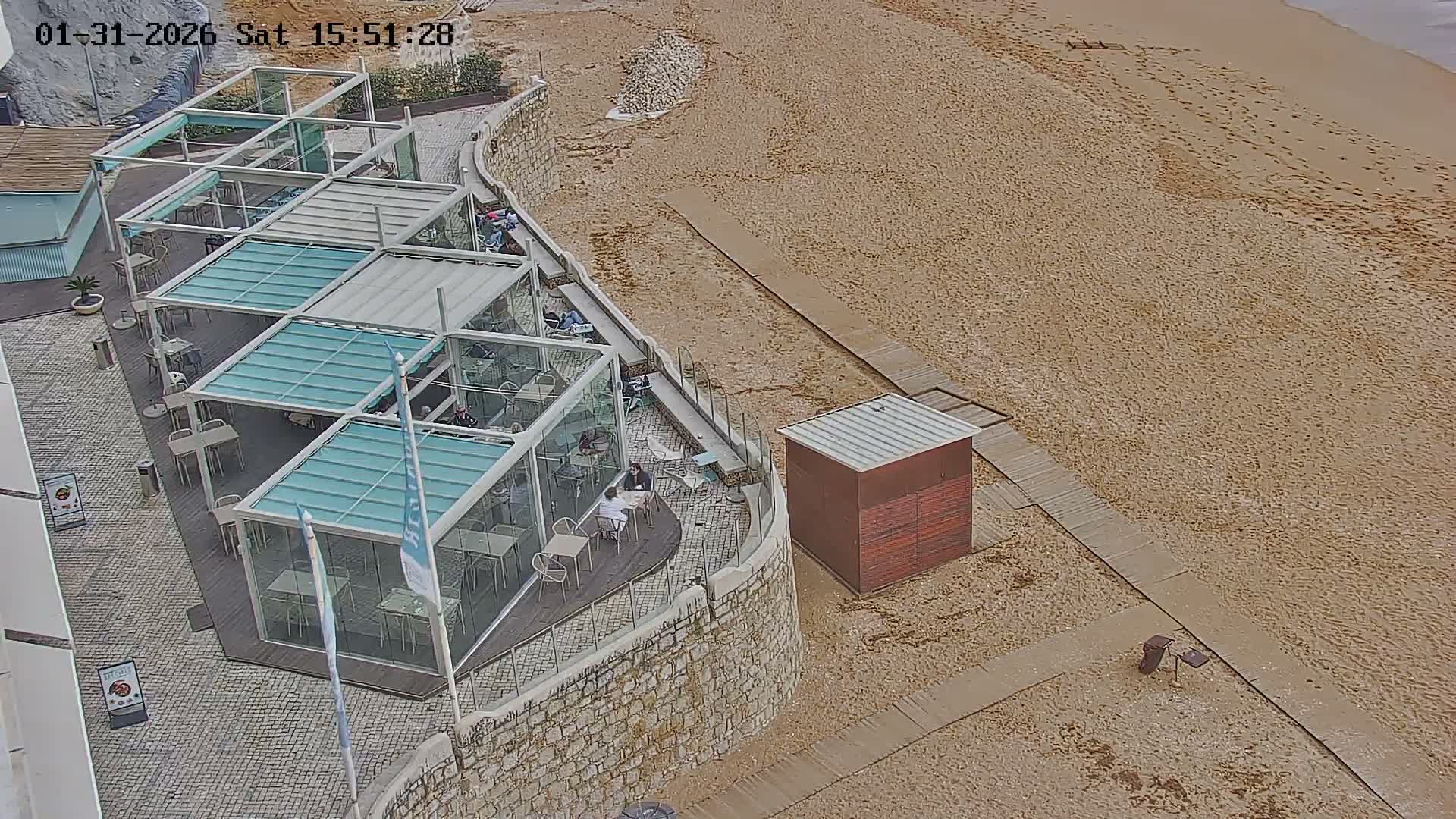 Playas de Albufeira Beach Live Cam - Faro, Algarve, Portugal