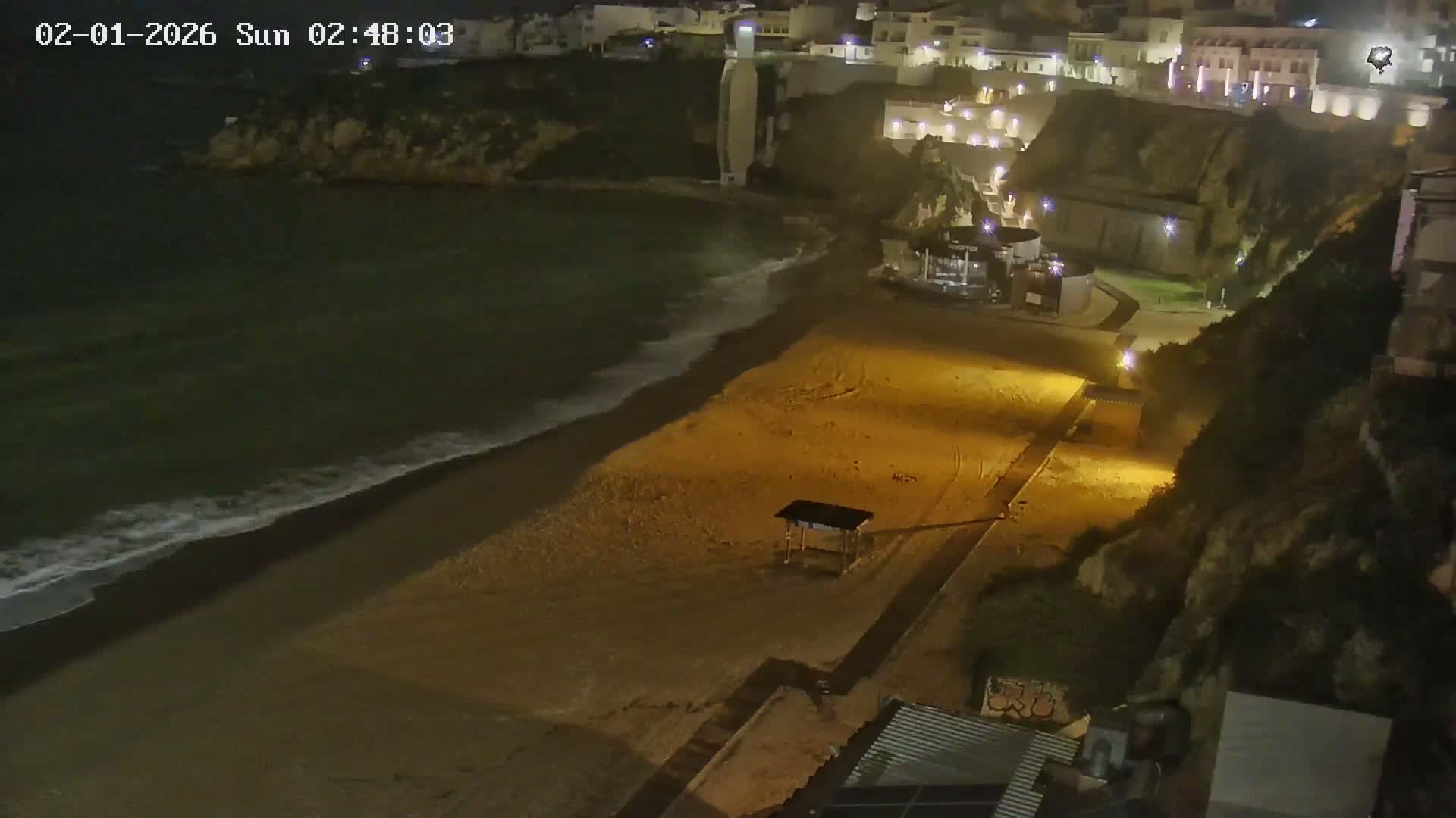 Playas de Albufeira Beach Live Cam - Faro, Algarve, Portugal