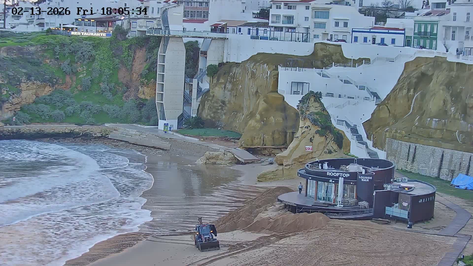 Playas de Albufeira Beach Live Cam - Faro, Algarve, Portugal