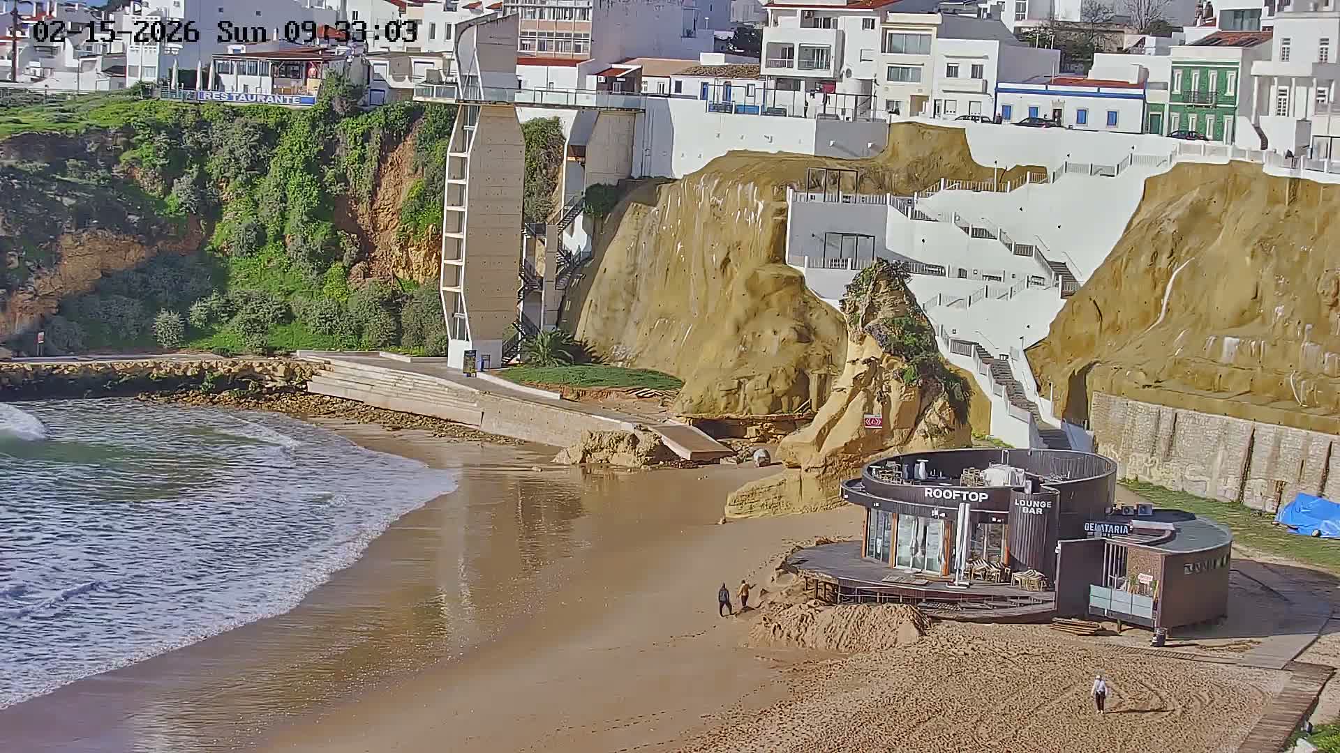 Playas de Albufeira Beach Live Cam - Faro, Algarve, Portugal