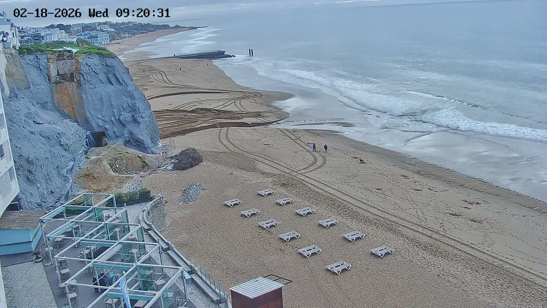 Playas de Albufeira Beach Live Cam - Faro, Algarve, Portugal