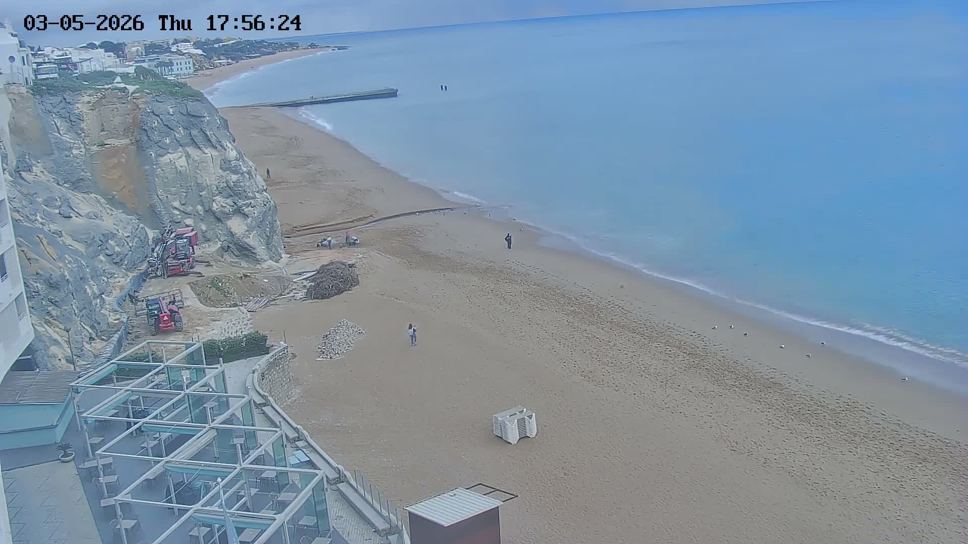 Playas de Albufeira Beach Live Cam - Faro, Algarve, Portugal