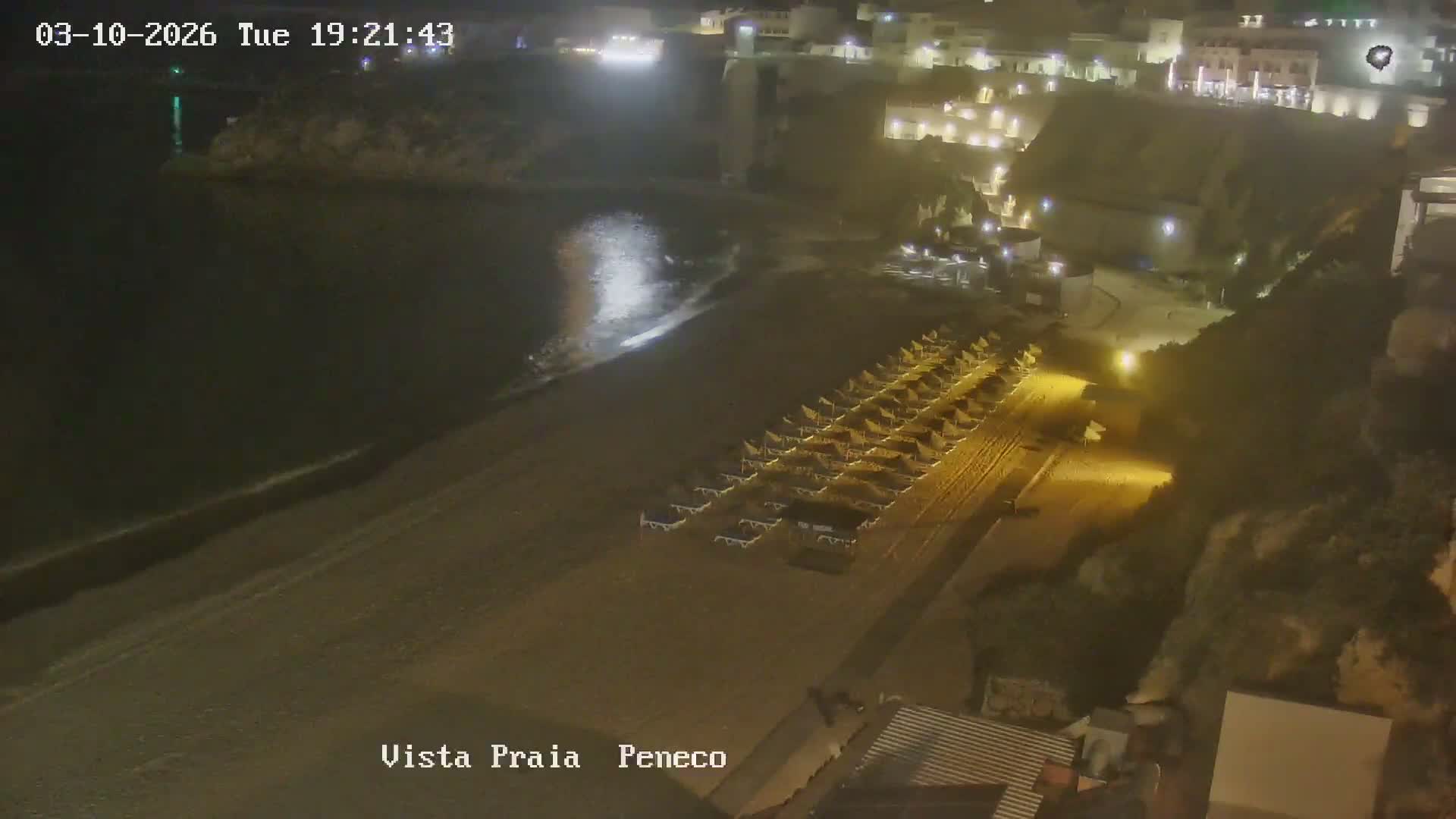 Playas de Albufeira Beach Live Cam - Faro, Algarve, Portugal