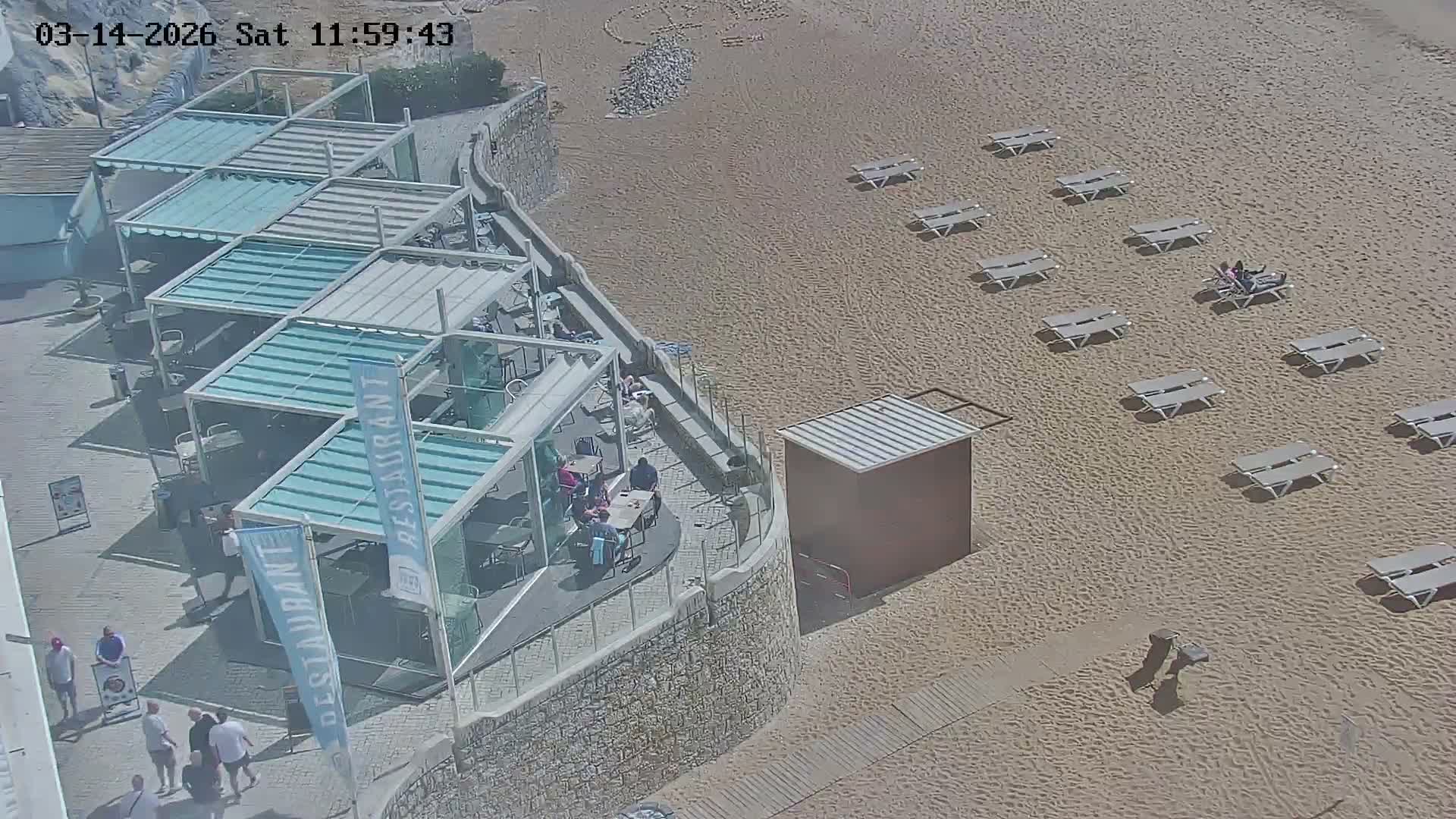 Playas de Albufeira Beach Live Cam - Faro, Algarve, Portugal