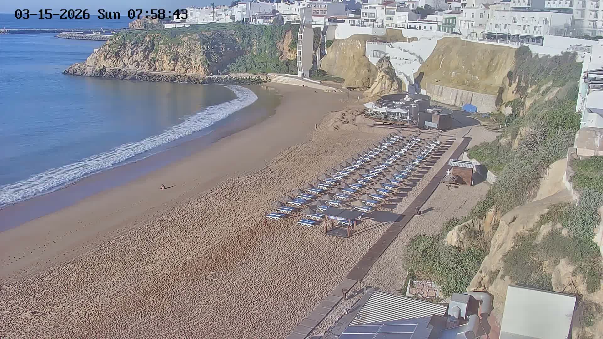 Playas de Albufeira Beach Live Cam - Faro, Algarve, Portugal