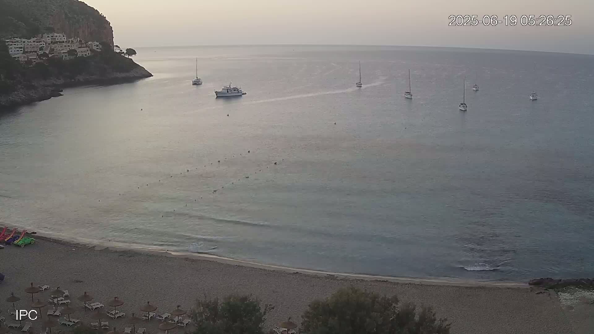 Capdepera, Playa de Canyamel Beach Live Cam - Mallorca, Balearic Islands, Spain