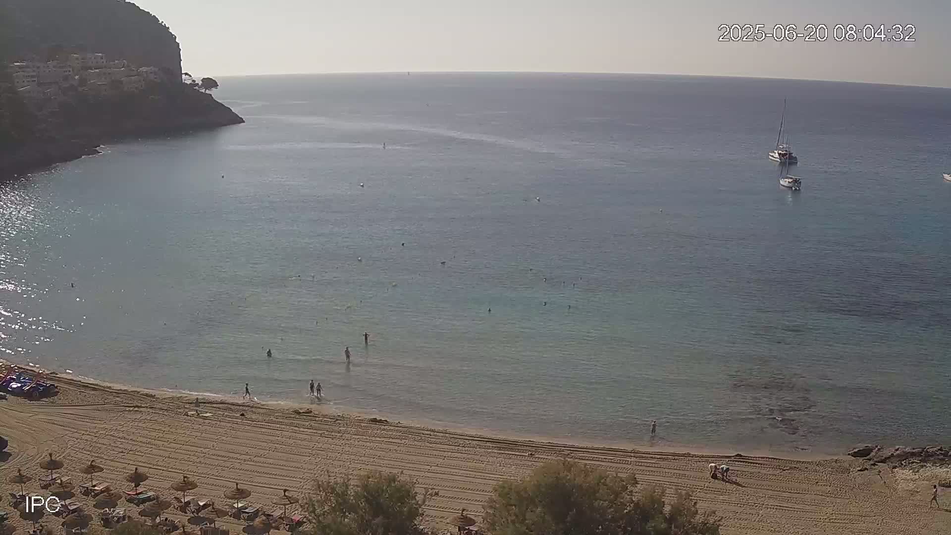 Capdepera, Playa de Canyamel Beach Live Cam - Mallorca, Balearic Islands, Spain