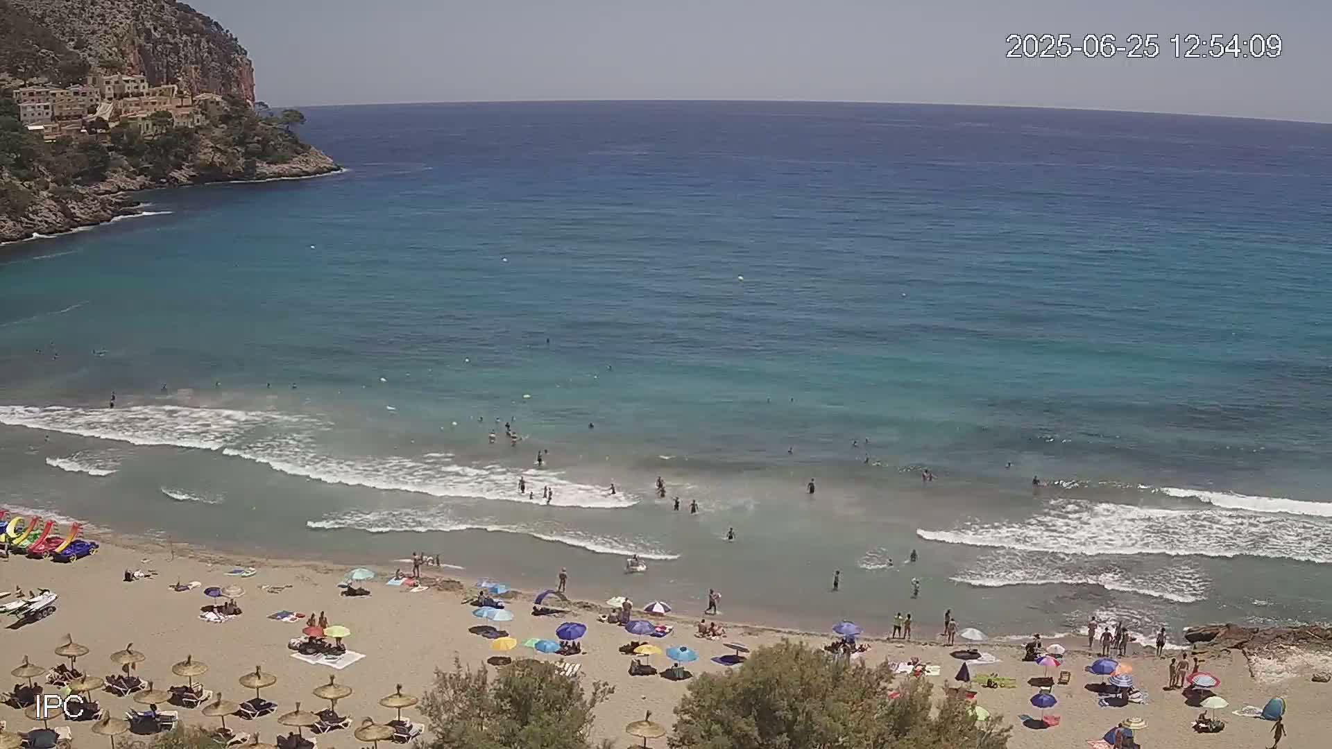 Capdepera, Playa de Canyamel Beach Live Cam - Mallorca, Balearic Islands, Spain