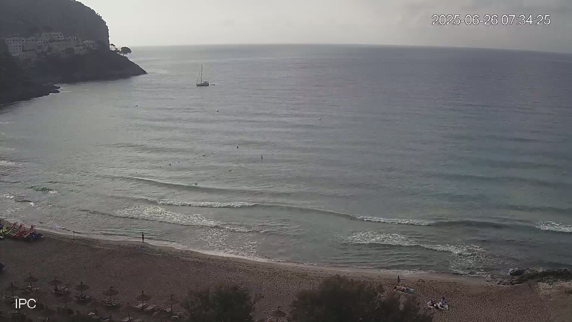 Capdepera, Playa de Canyamel Beach Live Cam - Mallorca, Balearic Islands, Spain