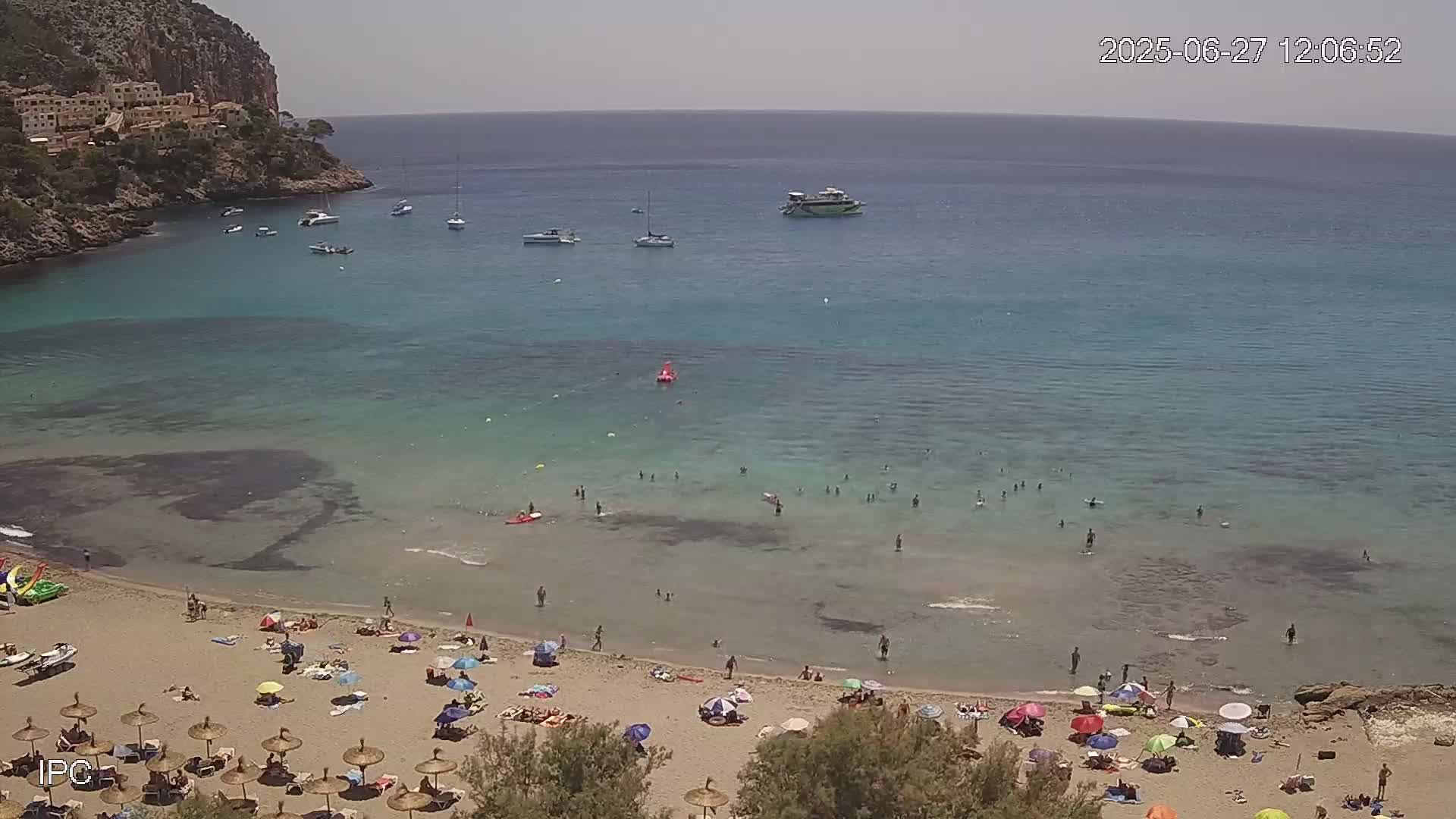Capdepera, Playa de Canyamel Beach Live Cam - Mallorca, Balearic Islands, Spain