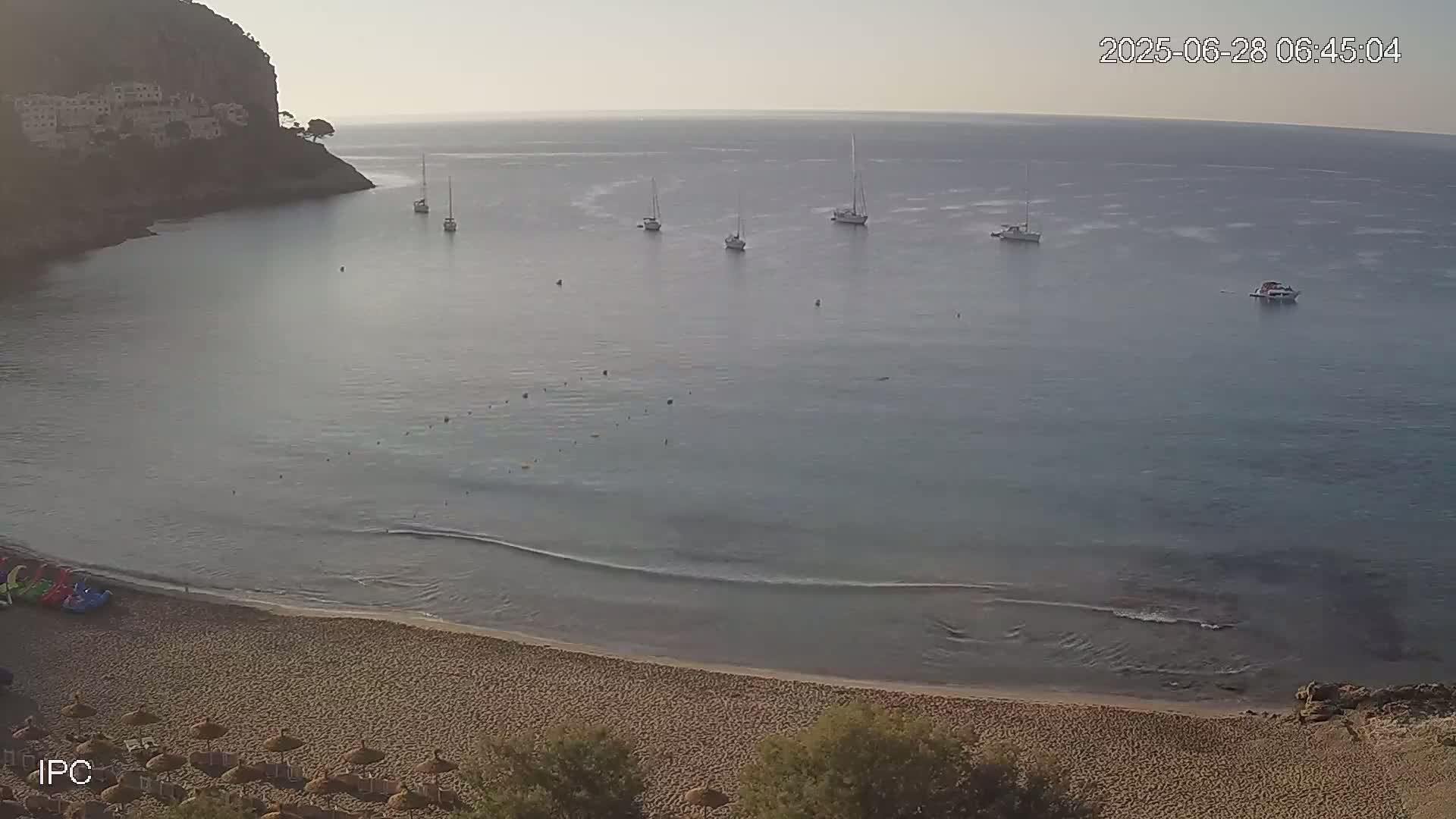 Capdepera, Playa de Canyamel Beach Live Cam - Mallorca, Balearic Islands, Spain