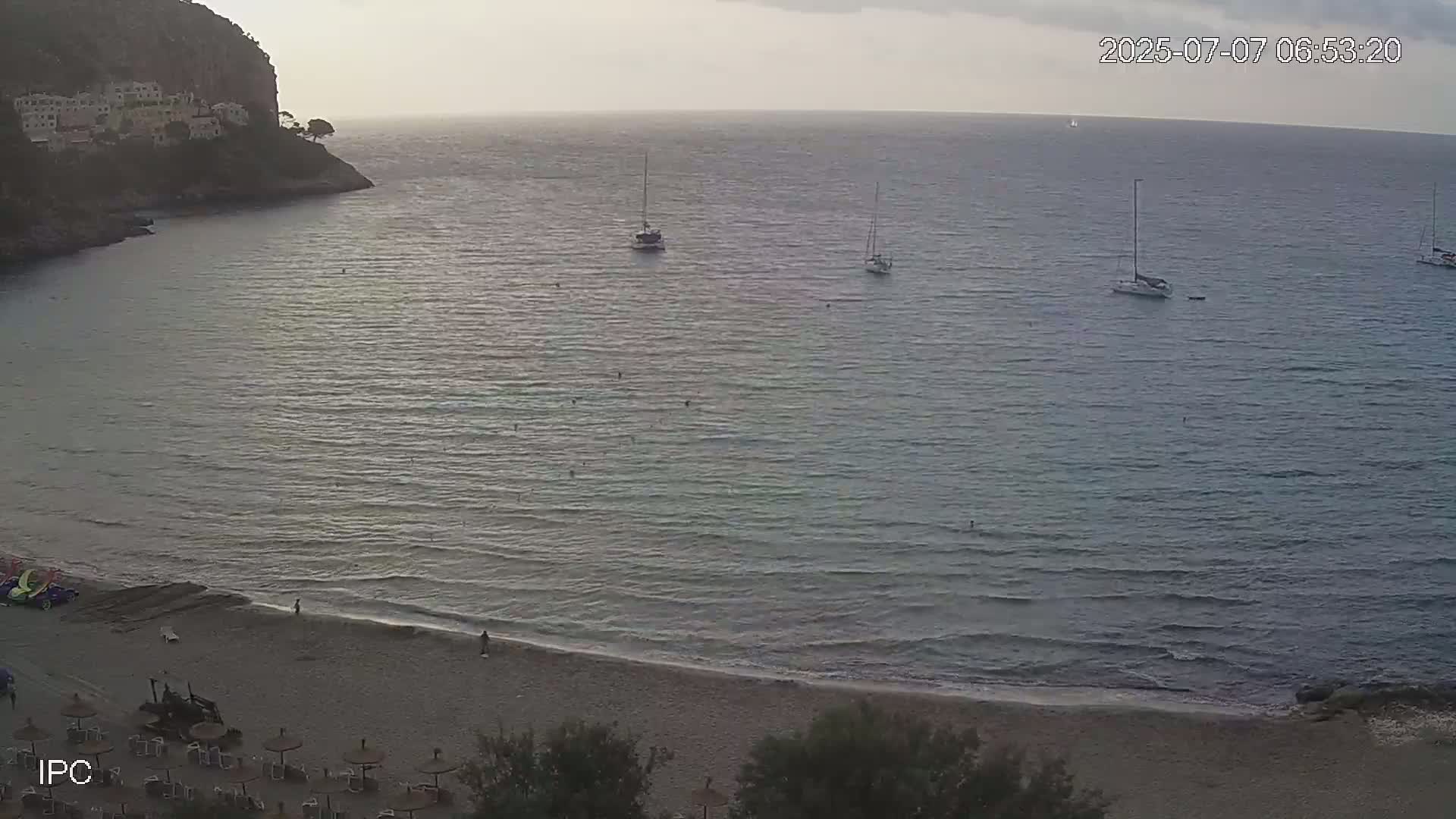 Capdepera, Playa de Canyamel Beach Live Cam - Mallorca, Balearic Islands, Spain